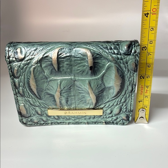 Brahmin Crocodile Embossed Card Wallet - Picture 13 of 13